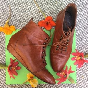 Loeffler Randall leather ankle boots